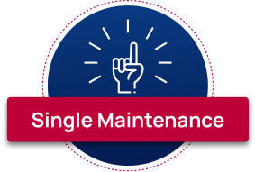 single maintenance badge